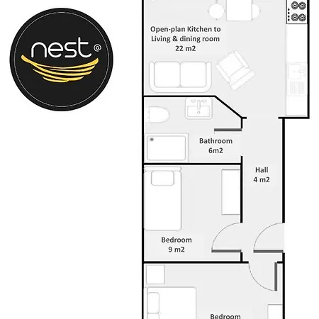 Апартаменты Feel In Stunning Renovated Nest In Graca